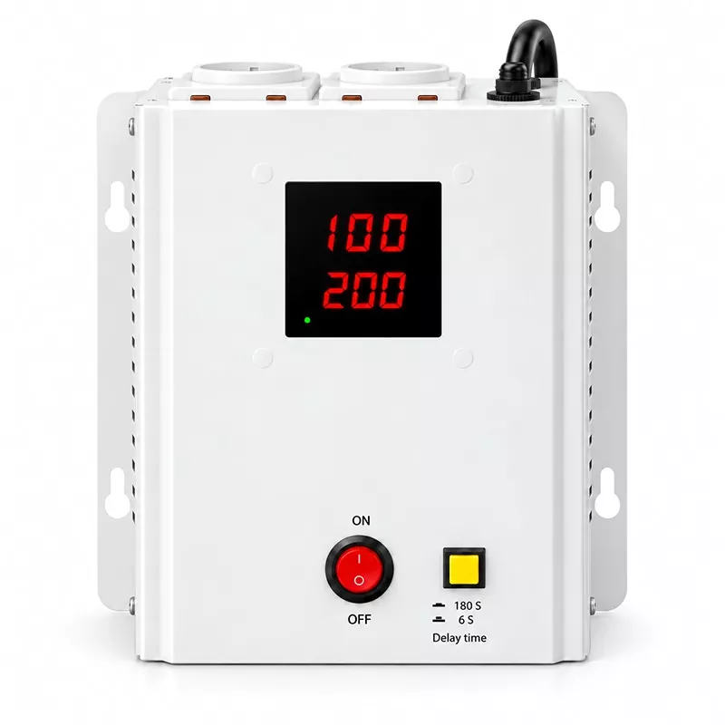 1,5 KVA falra szerelhető automatikus feszültségszabályozó